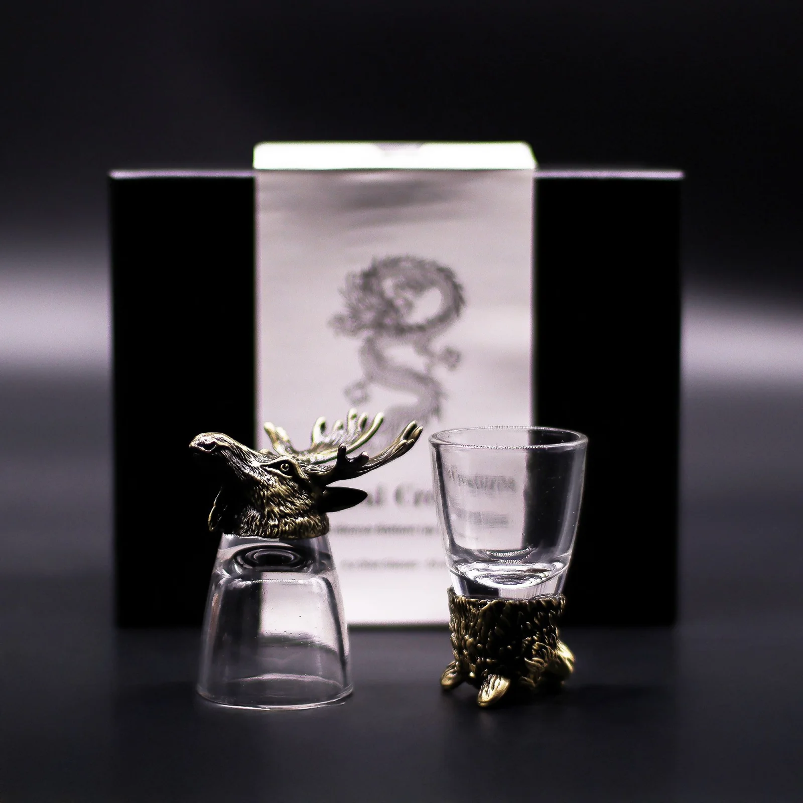 Štamperlíky Bottom Up – 6 ks, 50 ml, lesné zvieratá – fotka 2
