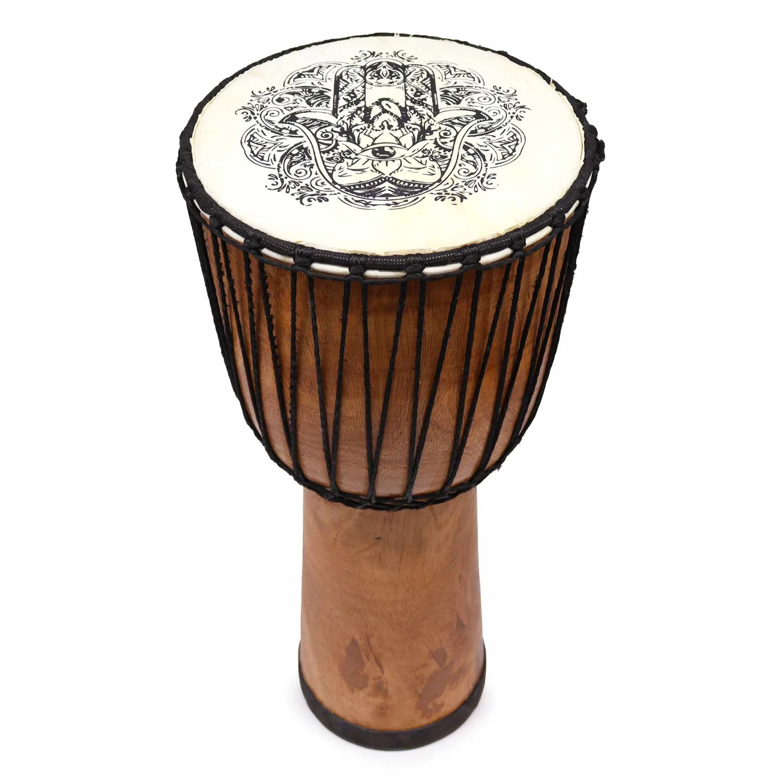 Djembe s širokým vrchom Hamsa, 50 cm – fotka 1