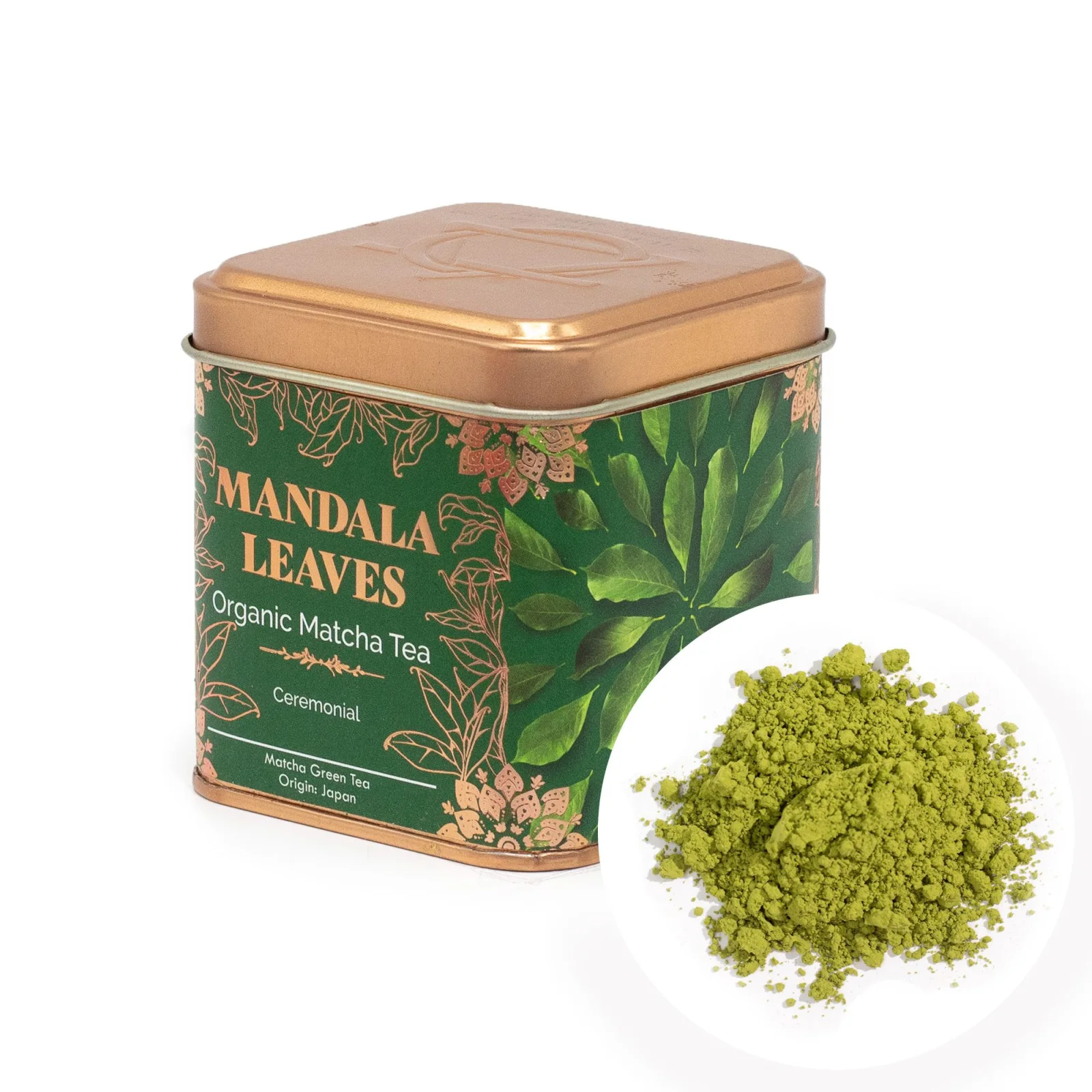 Ceremoniálna matcha bio, 50 g, plechovka – fotka 2