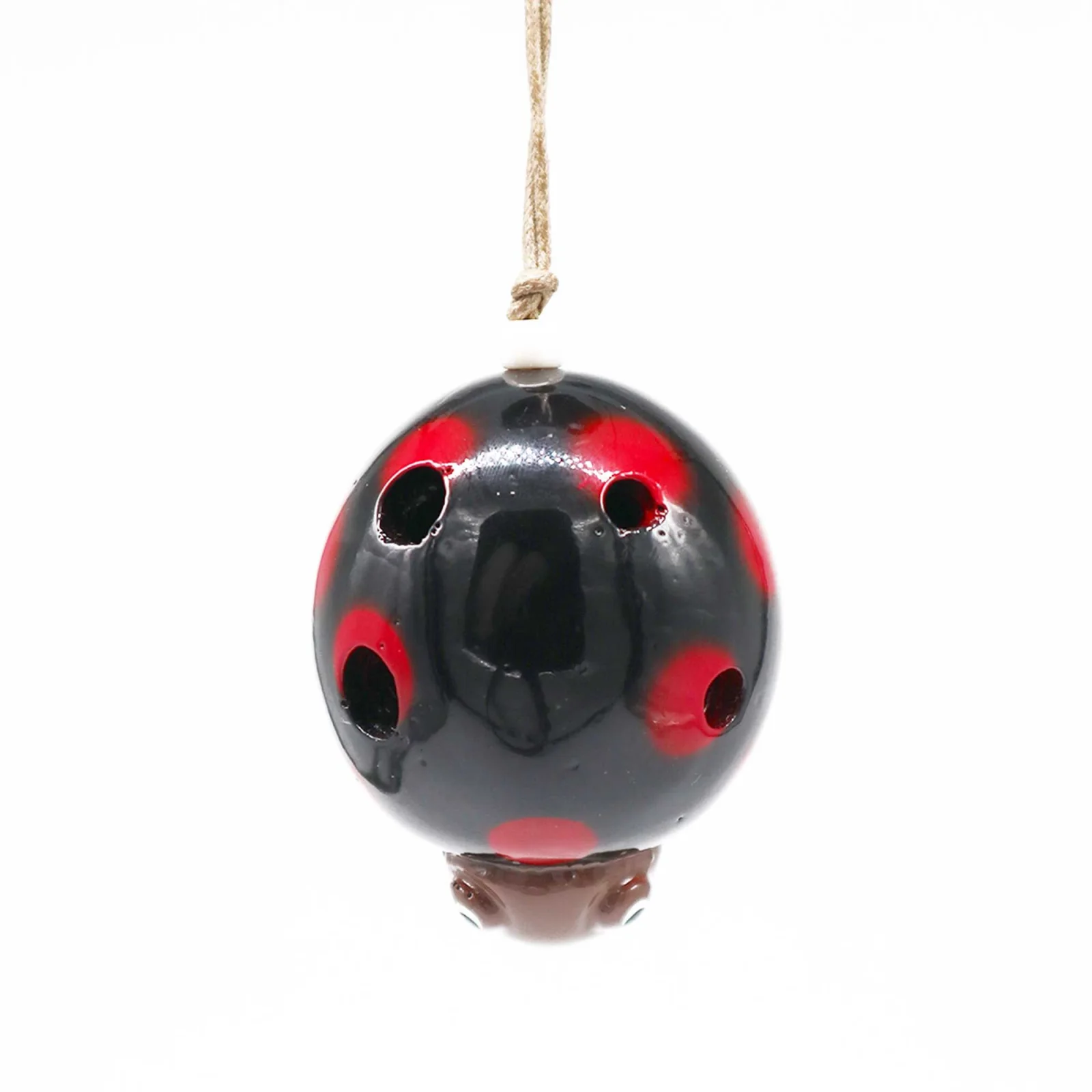 Keramická ocarina – lienka – fotka 2
