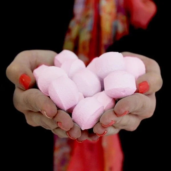 Šumivé tablety do kúpeľa Chill Pills – ruža, 1,3 kg – fotka 2