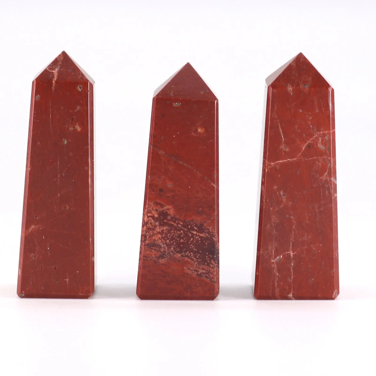 Obelisk z červeného jaspisu, 3 – 5 cm
