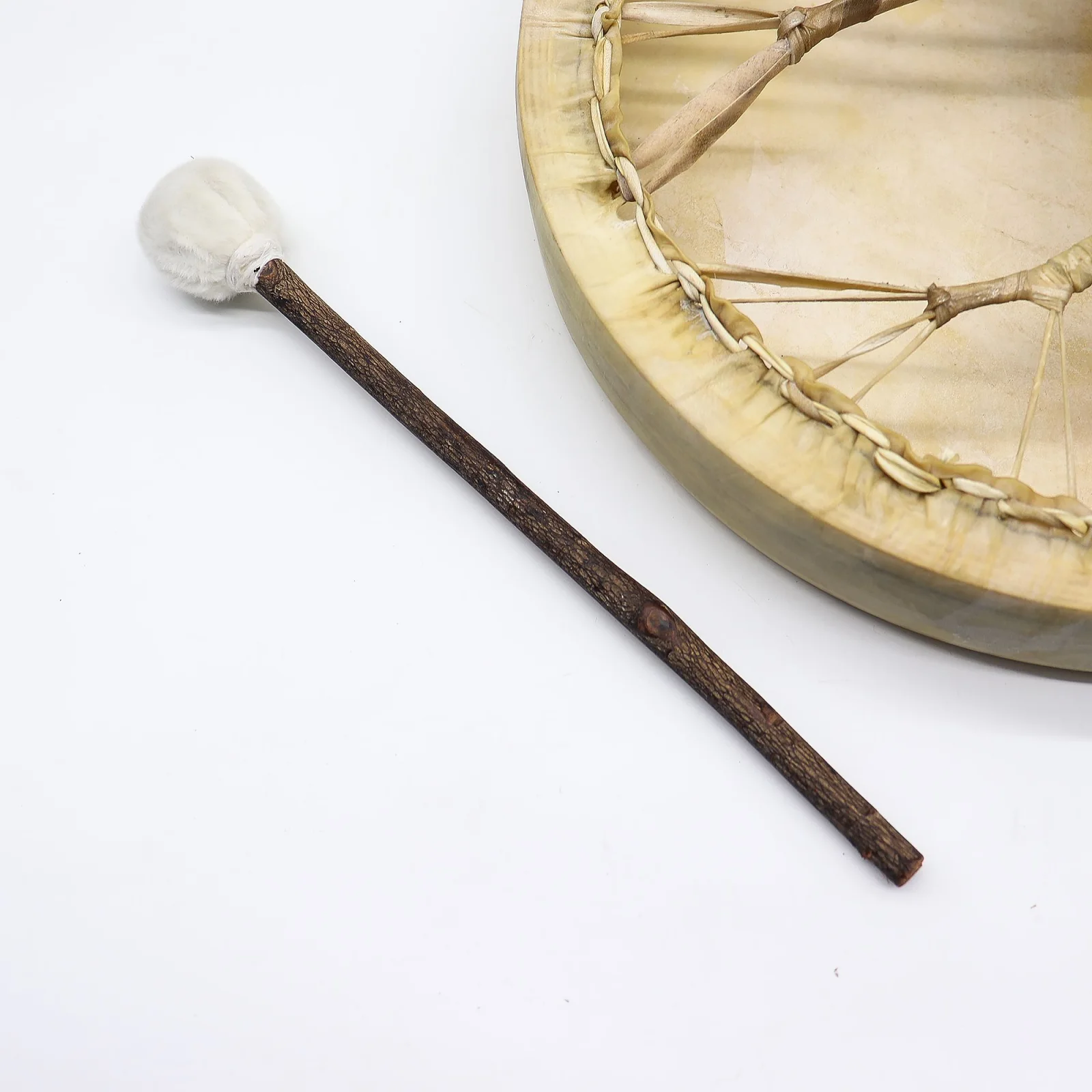 Šamanský bubon Spirit of the Eagle – laditeľný, 40 cm – fotka 5