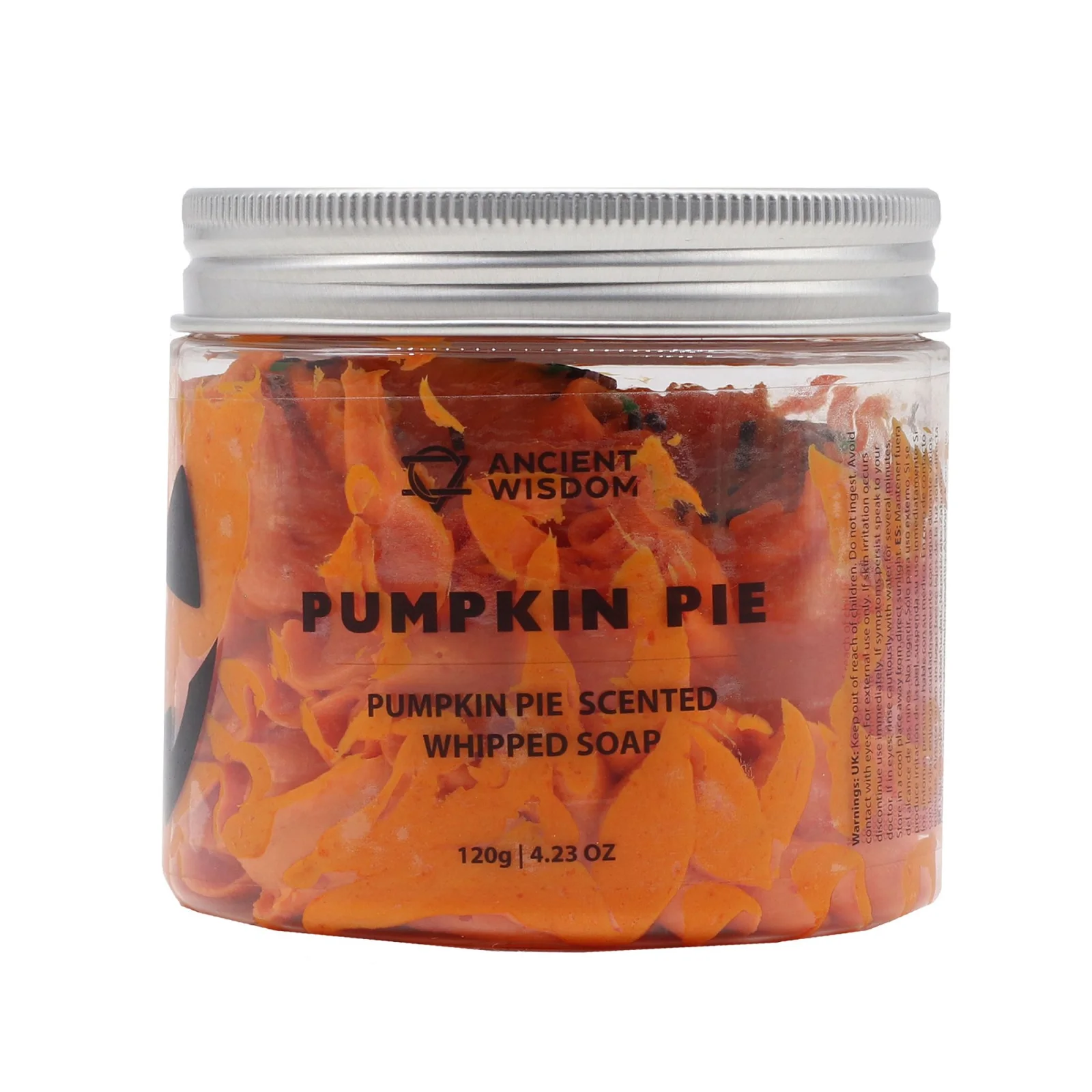 Šľahané mydlo Pumpkin Pie – tekvica, škorica a klinček – fotka 1