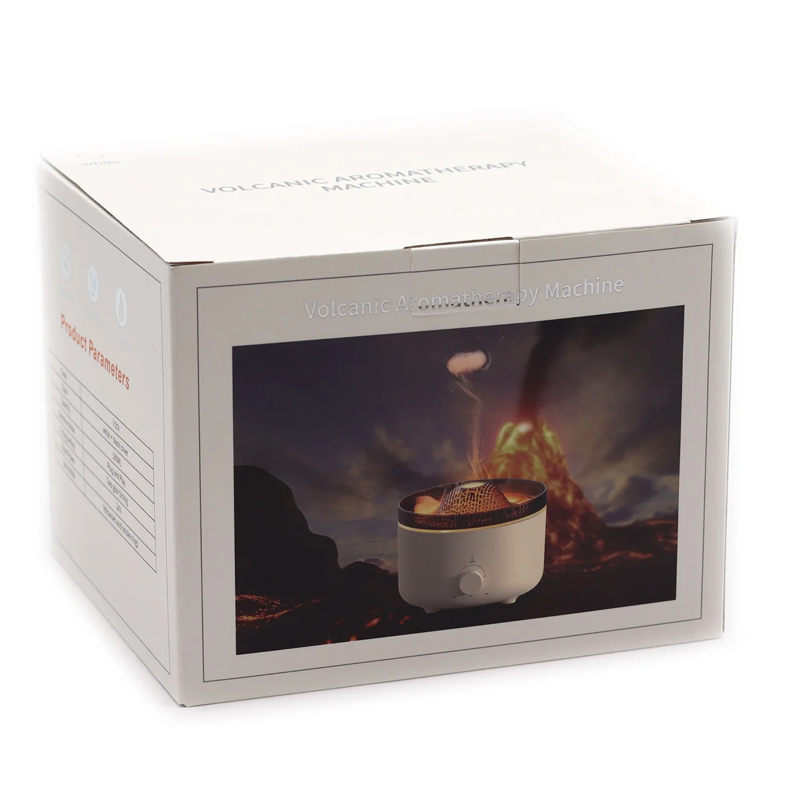Ultrazvukový difuzér Volcano – veľký, 560 ml, do zásuvky – fotka 3