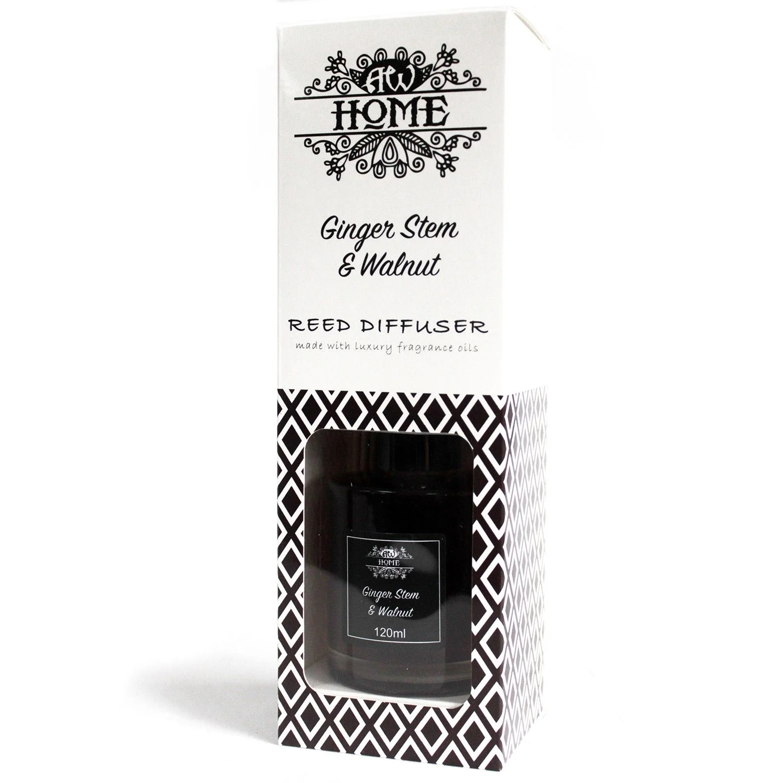 Difuzér s tyčinkami – zázvor a vlašský orech, 120 ml – fotka 4