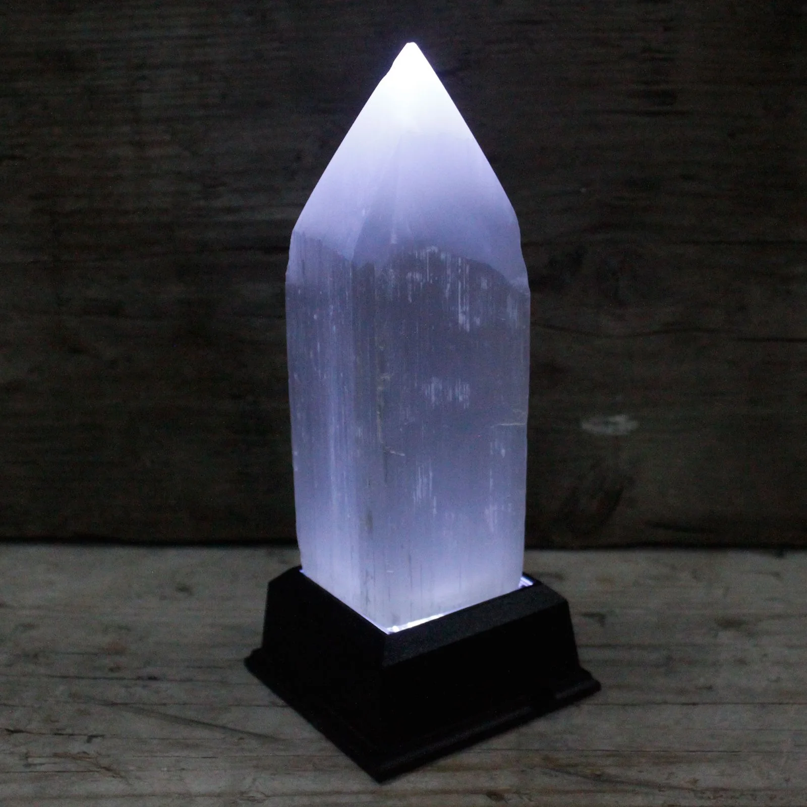 Selenitová veža so špicatým hrotom, 15 cm – fotka 1