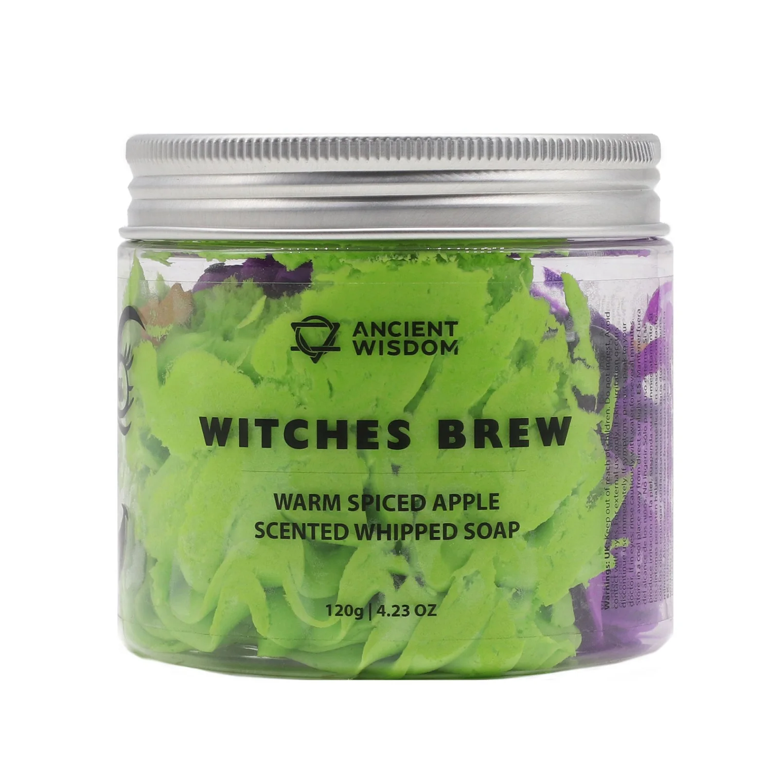 Šľahané mydlo Witches Brew – dymové drevo, bobule a korenie – fotka 1