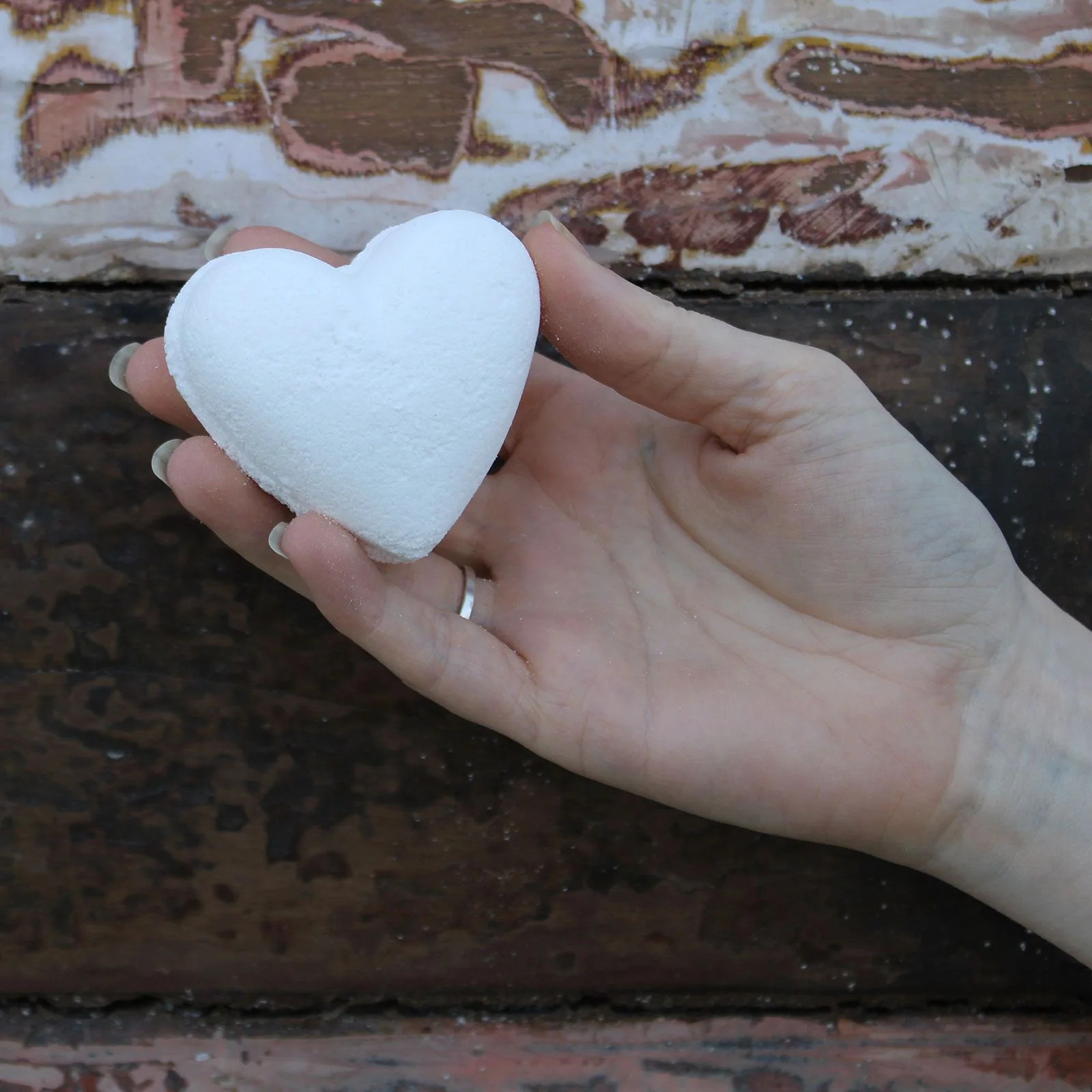Bomba do kúpeľa Love Heart – kokos, 70 g – fotka 1