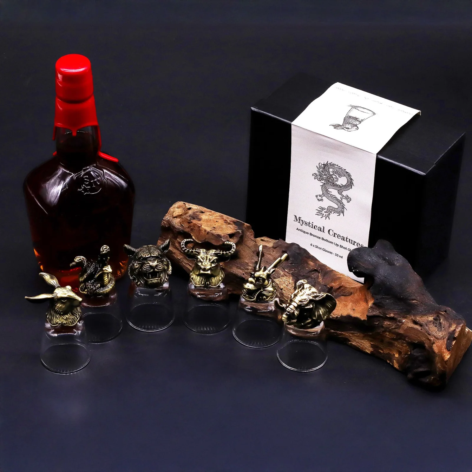 Štamperlíky Bottom Up – 6 ks, 50 ml, mýtické tvory – fotka 8