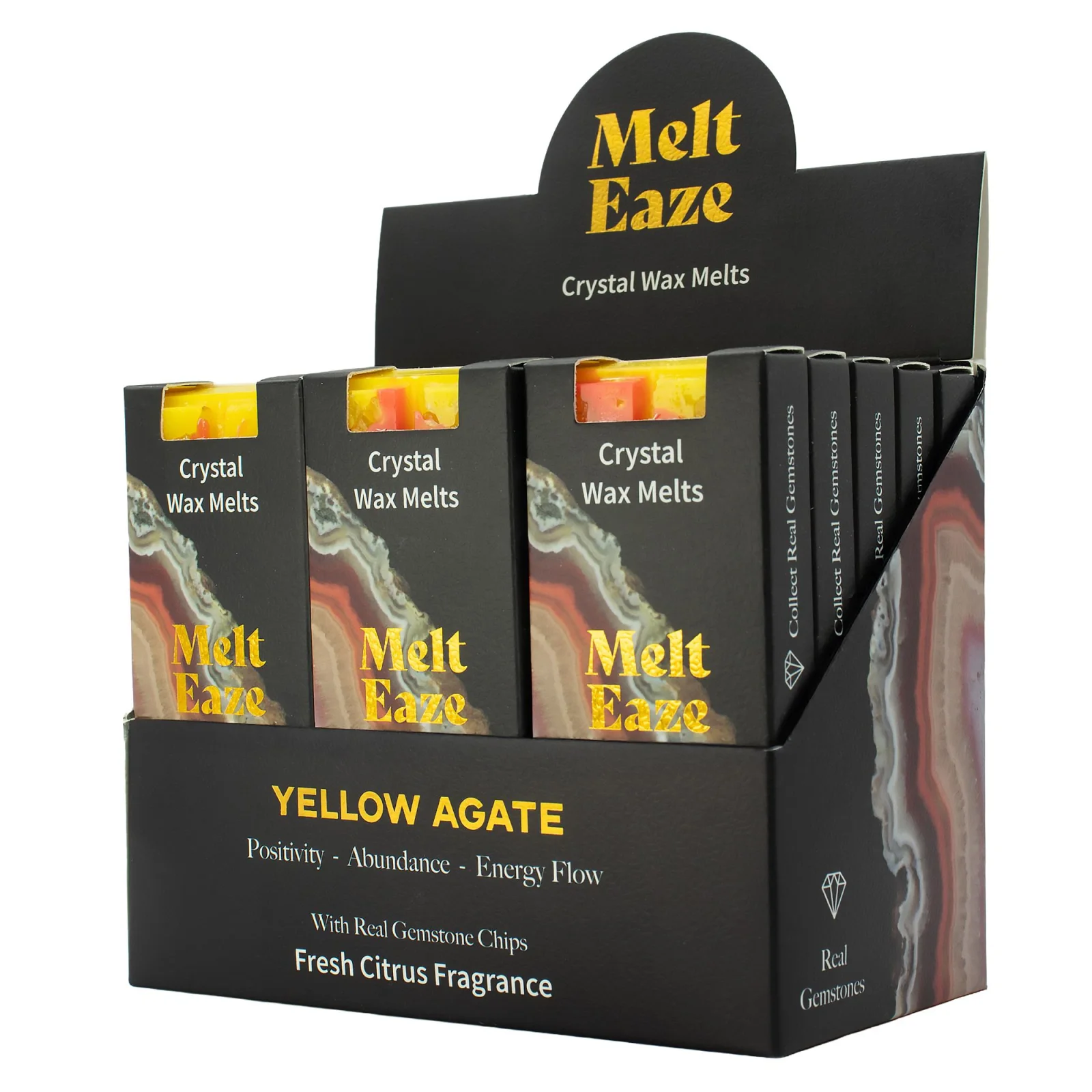 Vonný vosk MeltEaze Golden Glow – svieži citrus, 50 g – fotka 5