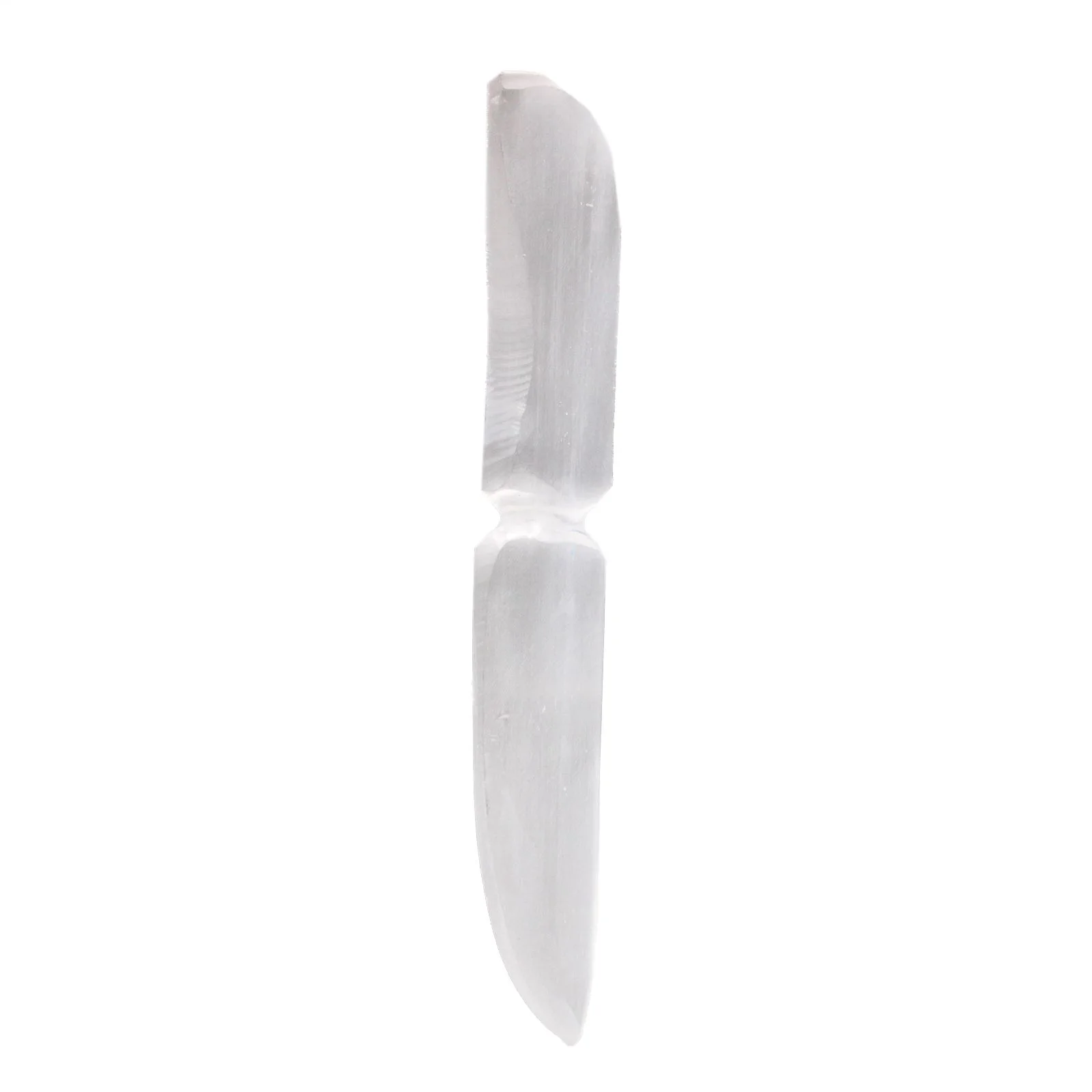 Selenitový rituálny nôž – klasický, 20 cm – fotka 5