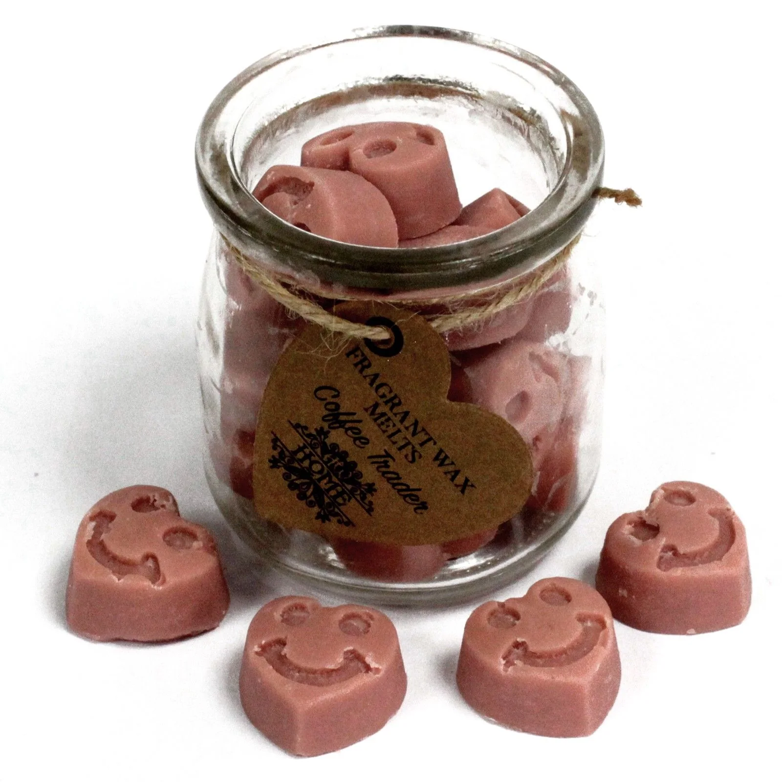 Vonný vosk do aromalampy Coffee Trader – 16 sójových srdiečok – fotka 2