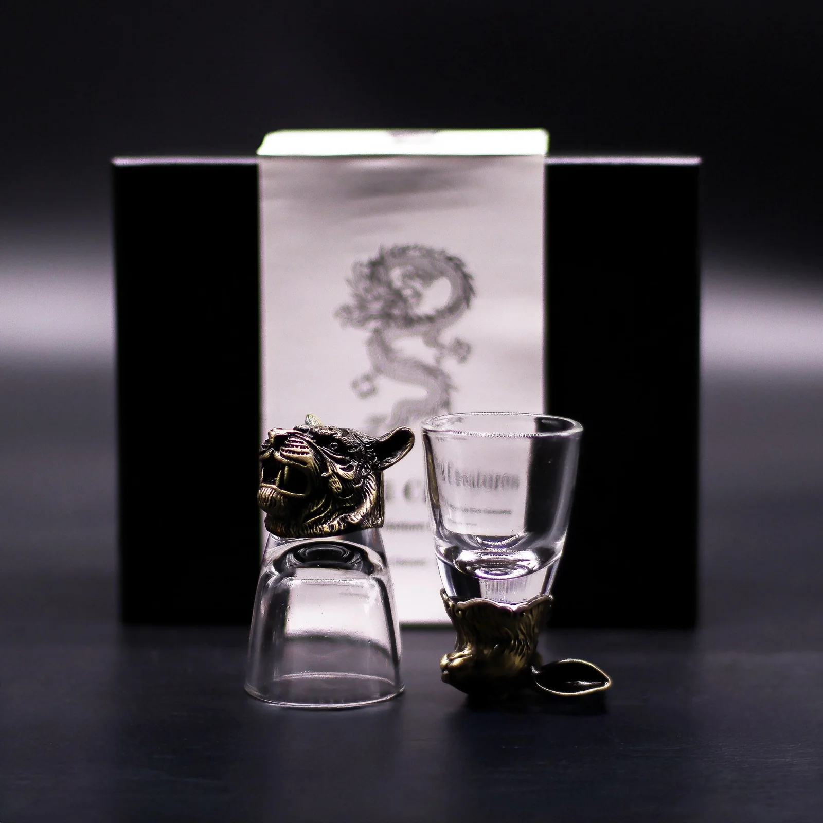 Štamperlíky Bottom Up – 6 ks, 50 ml, mýtické tvory – fotka 2