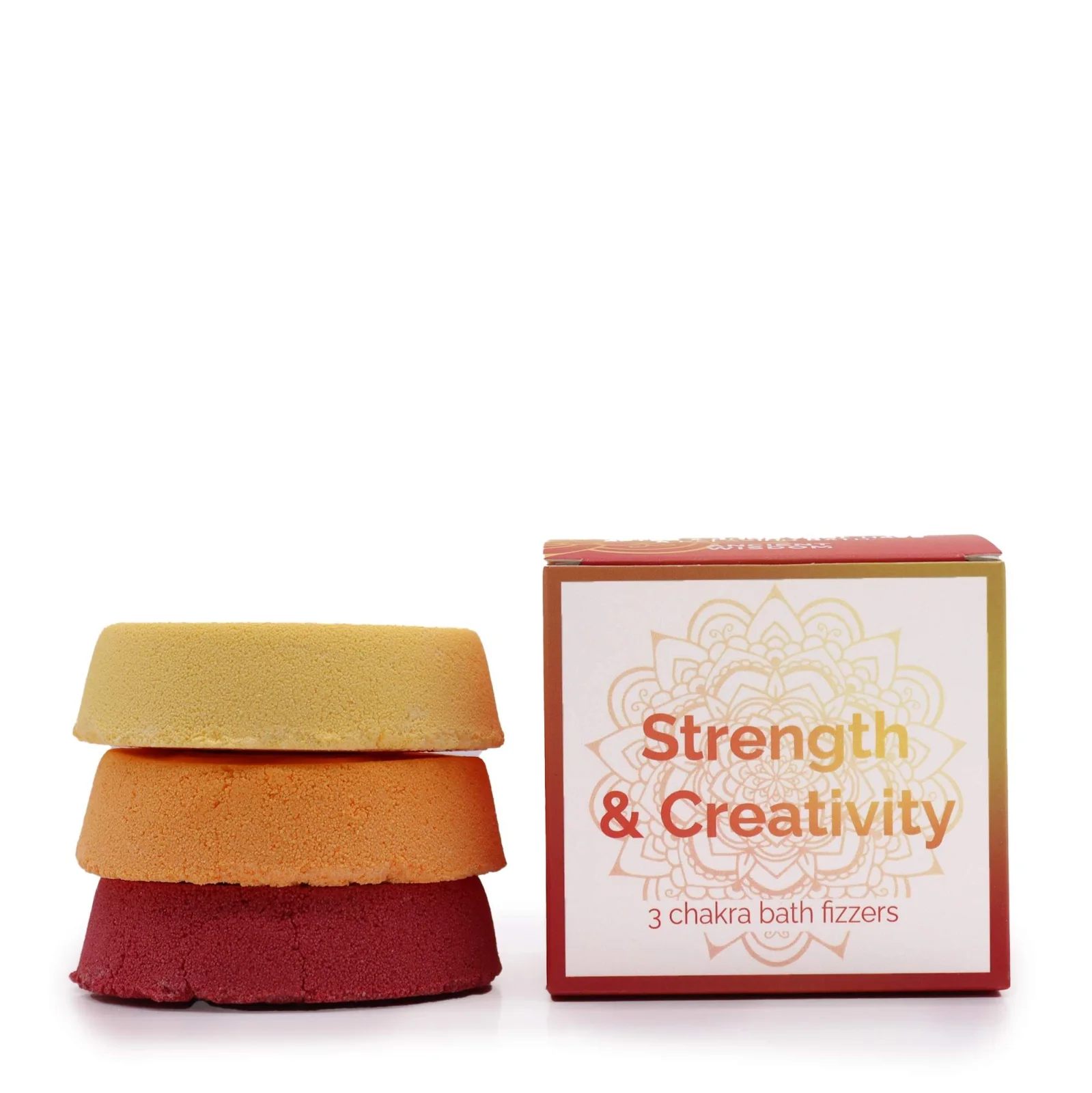 Bomby do kúpeľa Chakra – Strength & Creativity, 3 ks – fotka 1