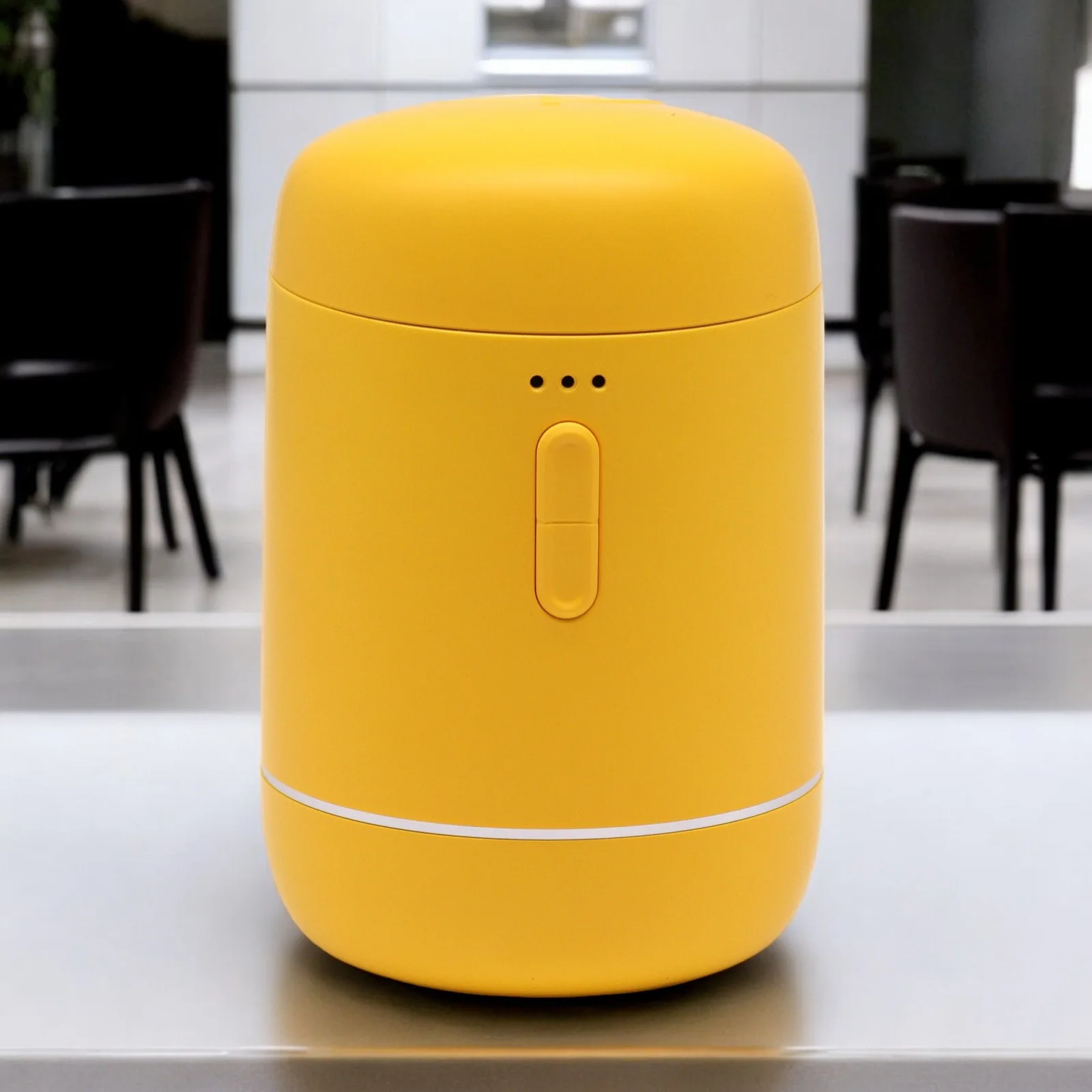 Nebulizér esenciálnych olejov bez vody – žltý, USB-C – fotka 2