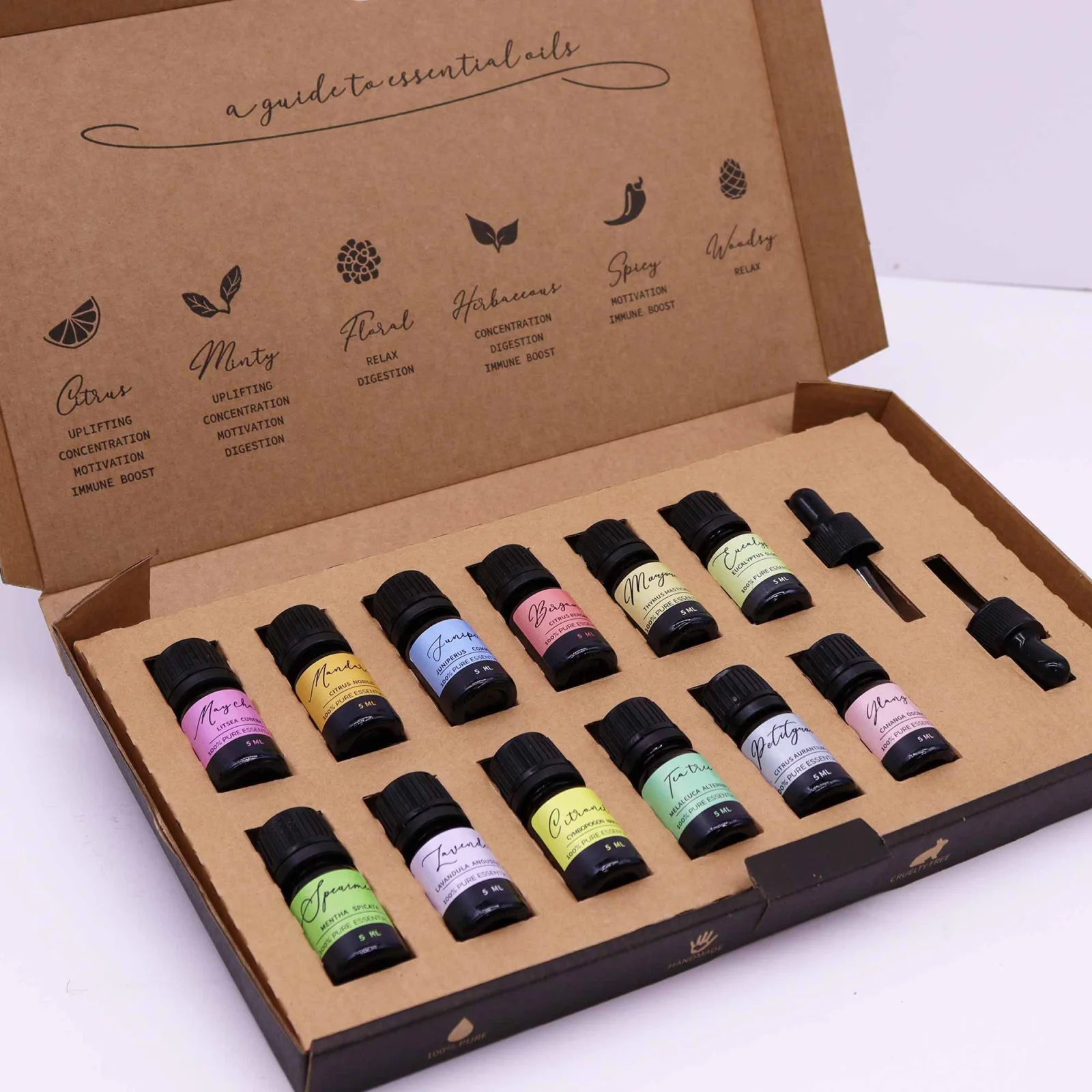Sada esenciálnych olejov Spring – 12 × 5 ml – fotka 4