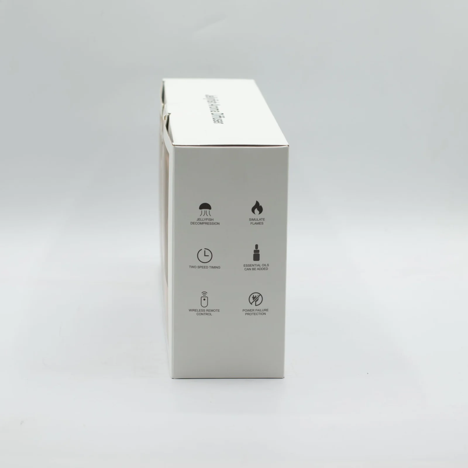 Aroma difuzér v tvare lode – efekt dymu, LED, 250 ml – fotka 5