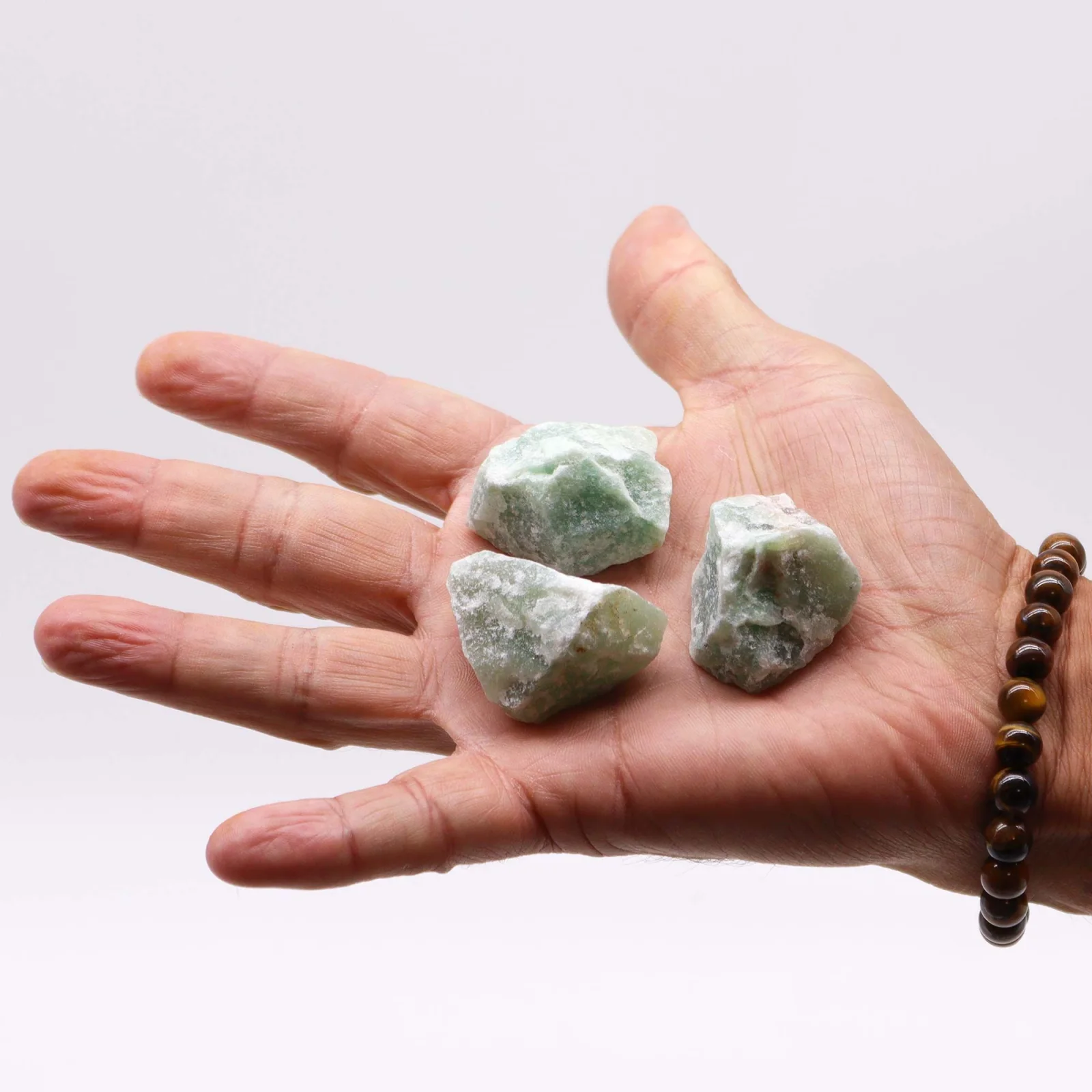 Jadeit – surové kryštály, balenie 500 g – fotka 3
