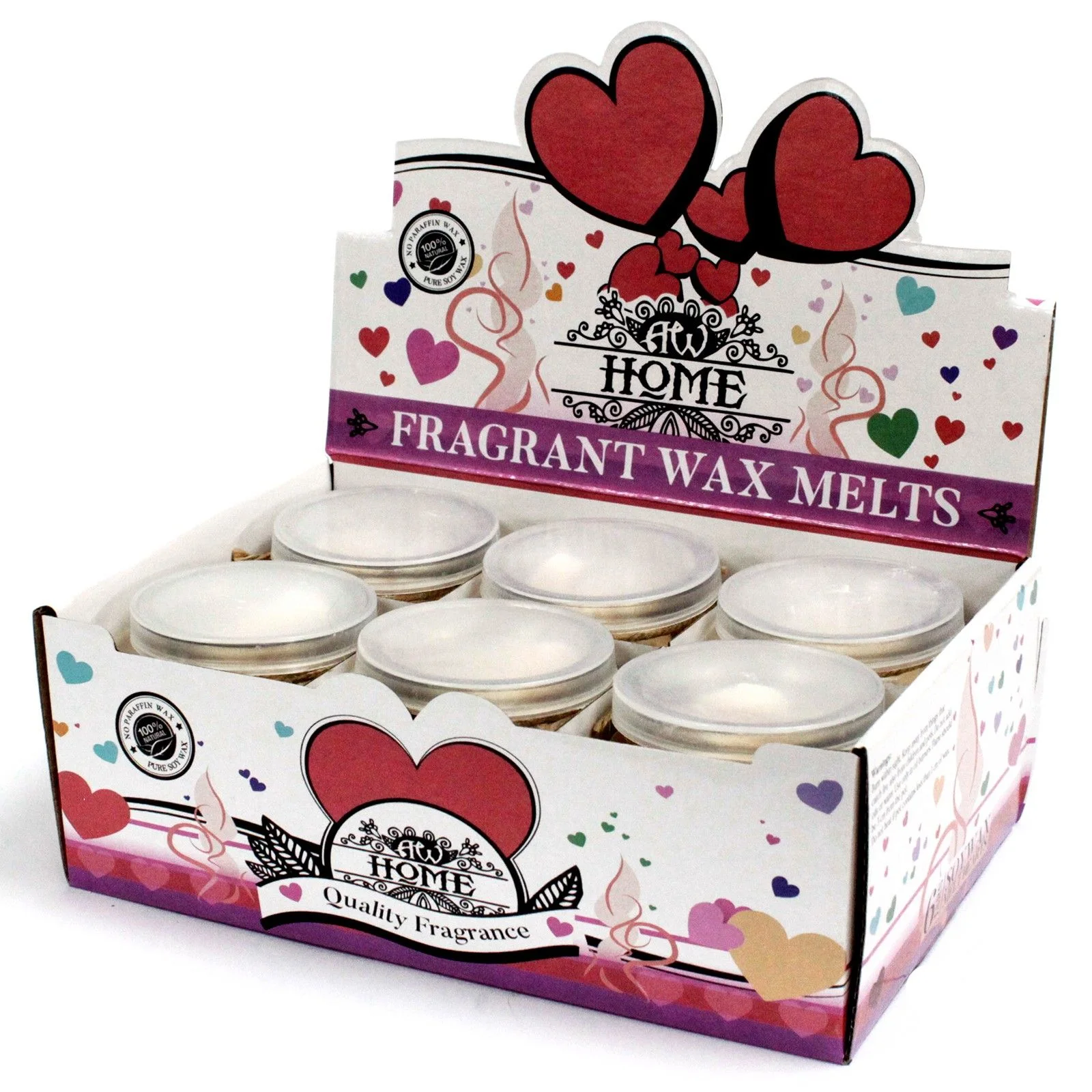 Vonný vosk do aromalampy White Musk – 16 sójových srdiečok – fotka 3