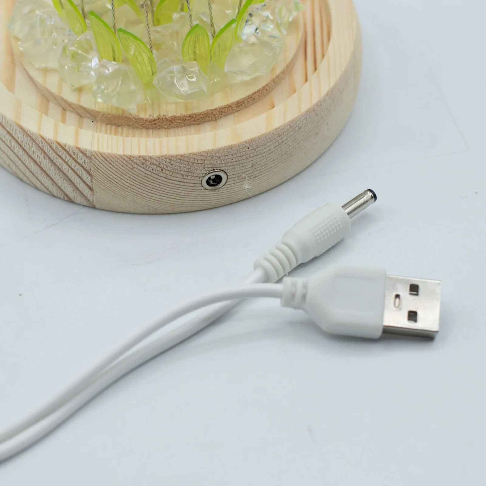 Floral Glow – LED kupola, 20 slnečníc, USB – fotka 5