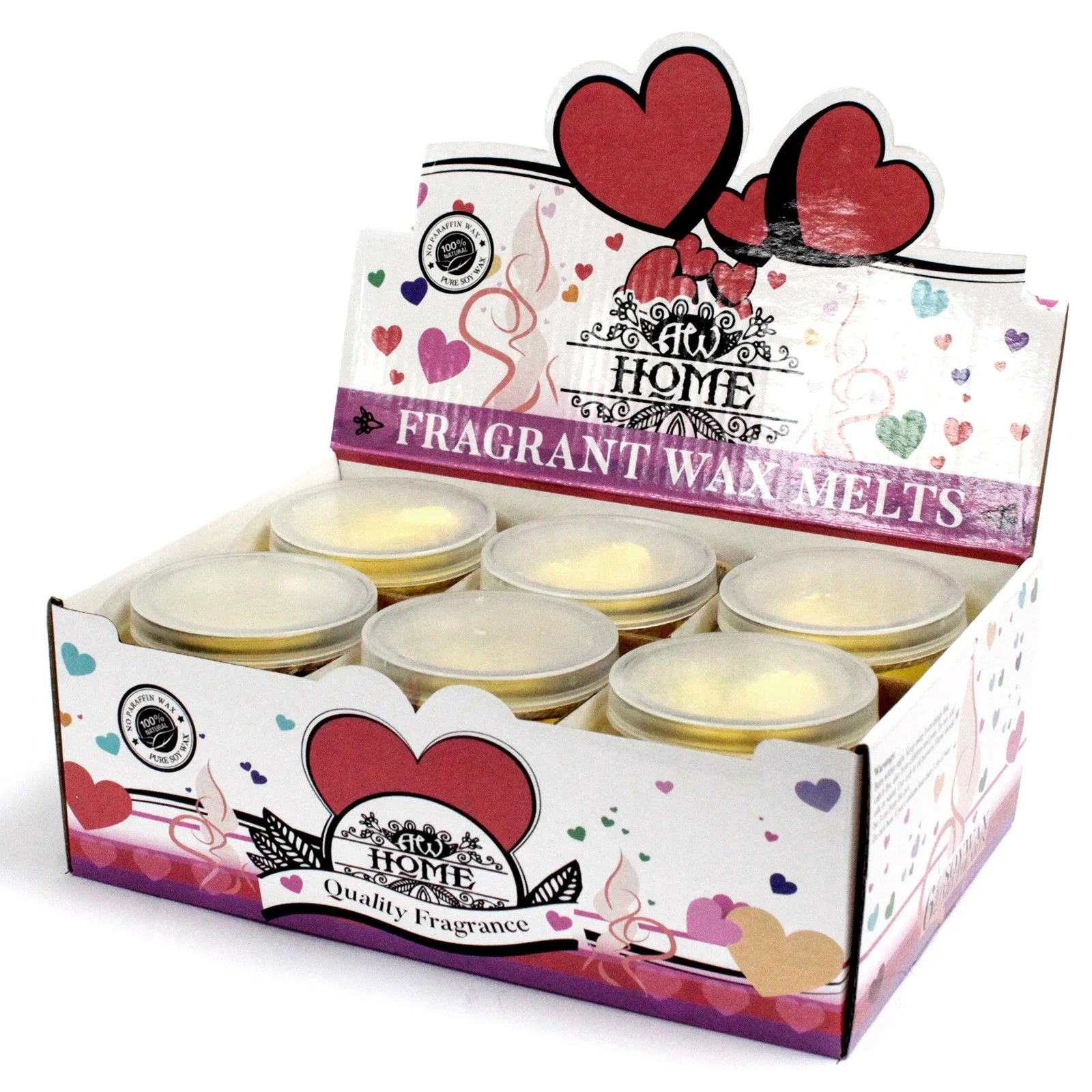 Vonný vosk do aromalampy Mango Fruits – 16 sójových srdiečok – fotka 3