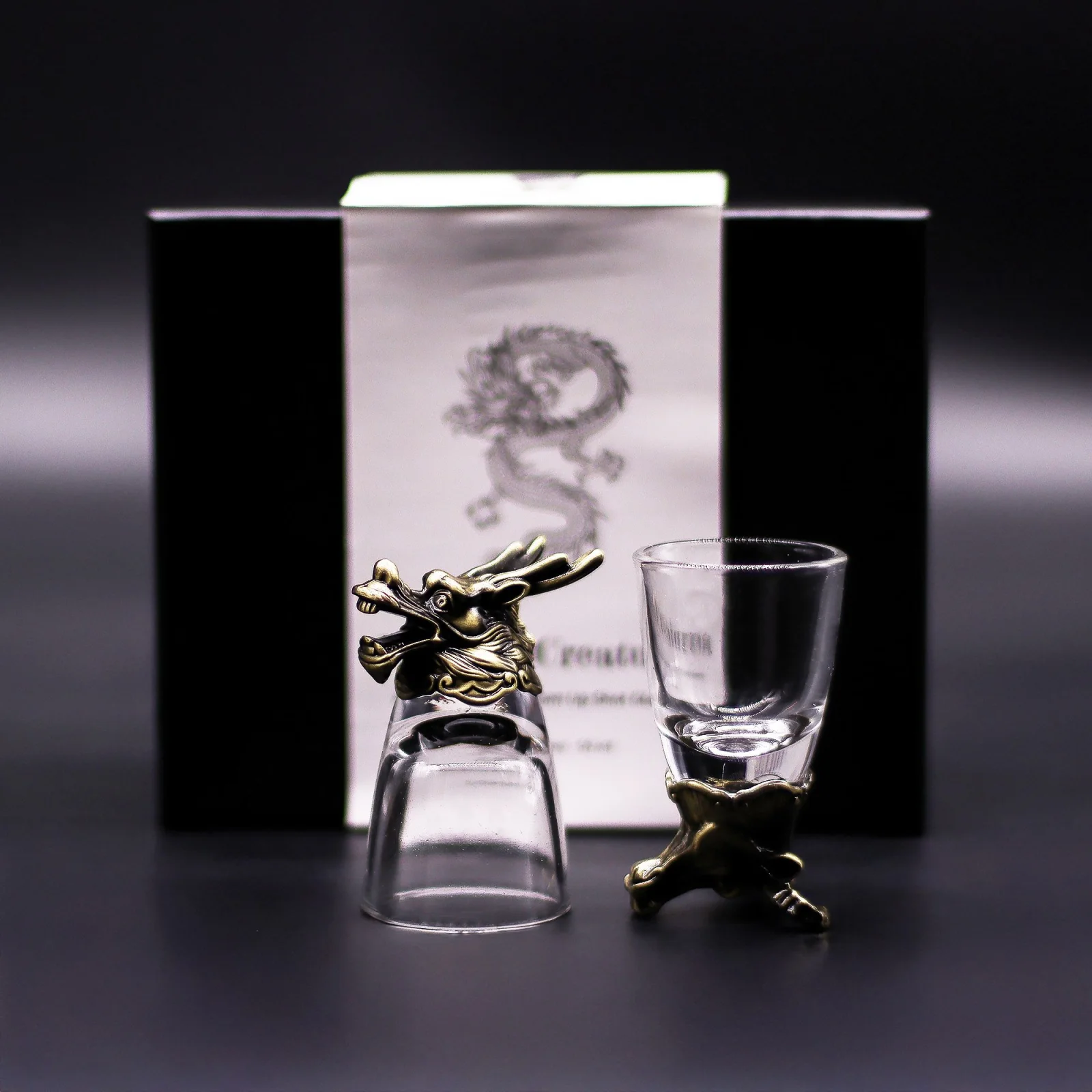 Štamperlíky Bottom Up – 6 ks, 50 ml, mýtické tvory – fotka 4