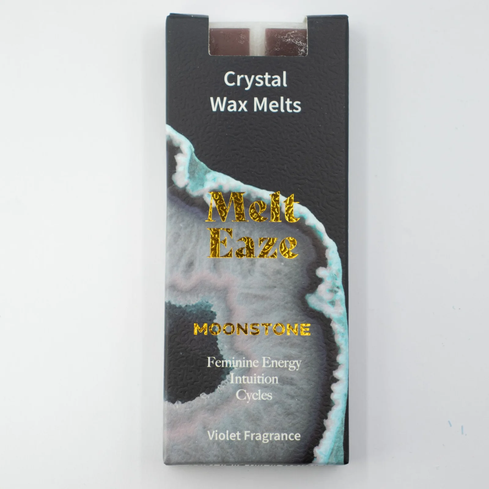 Vonný vosk MeltEaze Moonstone Glow – fialka, 50 g – fotka 4