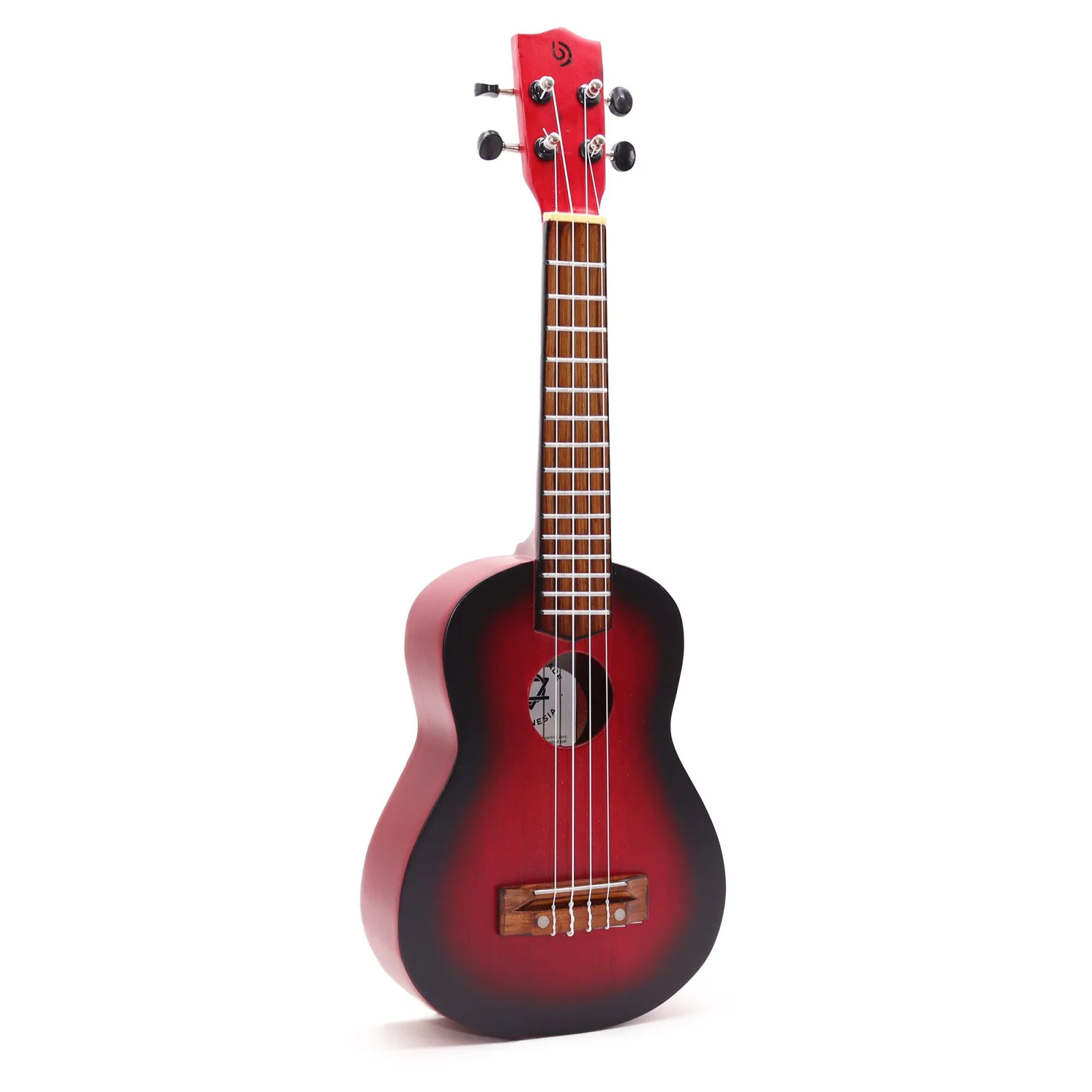 Ukulele – prírodný sunburst, 4 struny – fotka 1