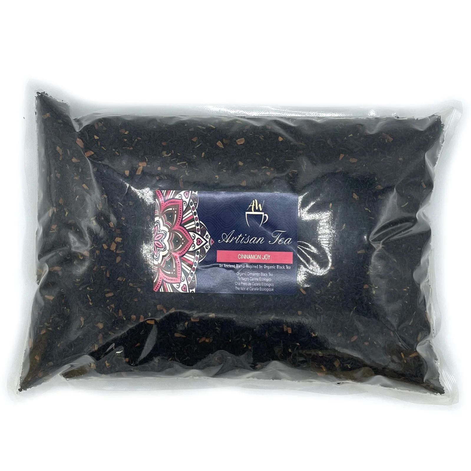 Bio čierny čaj so škoricou, 1 kg – fotka 2