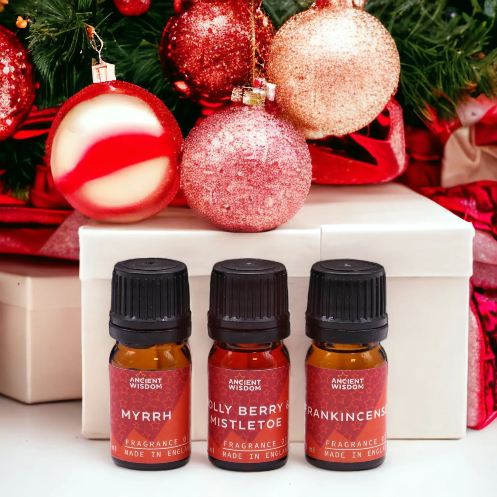 Sada vonných olejov Holy Scents of Christmas – 12 × 5 ml – fotka 2