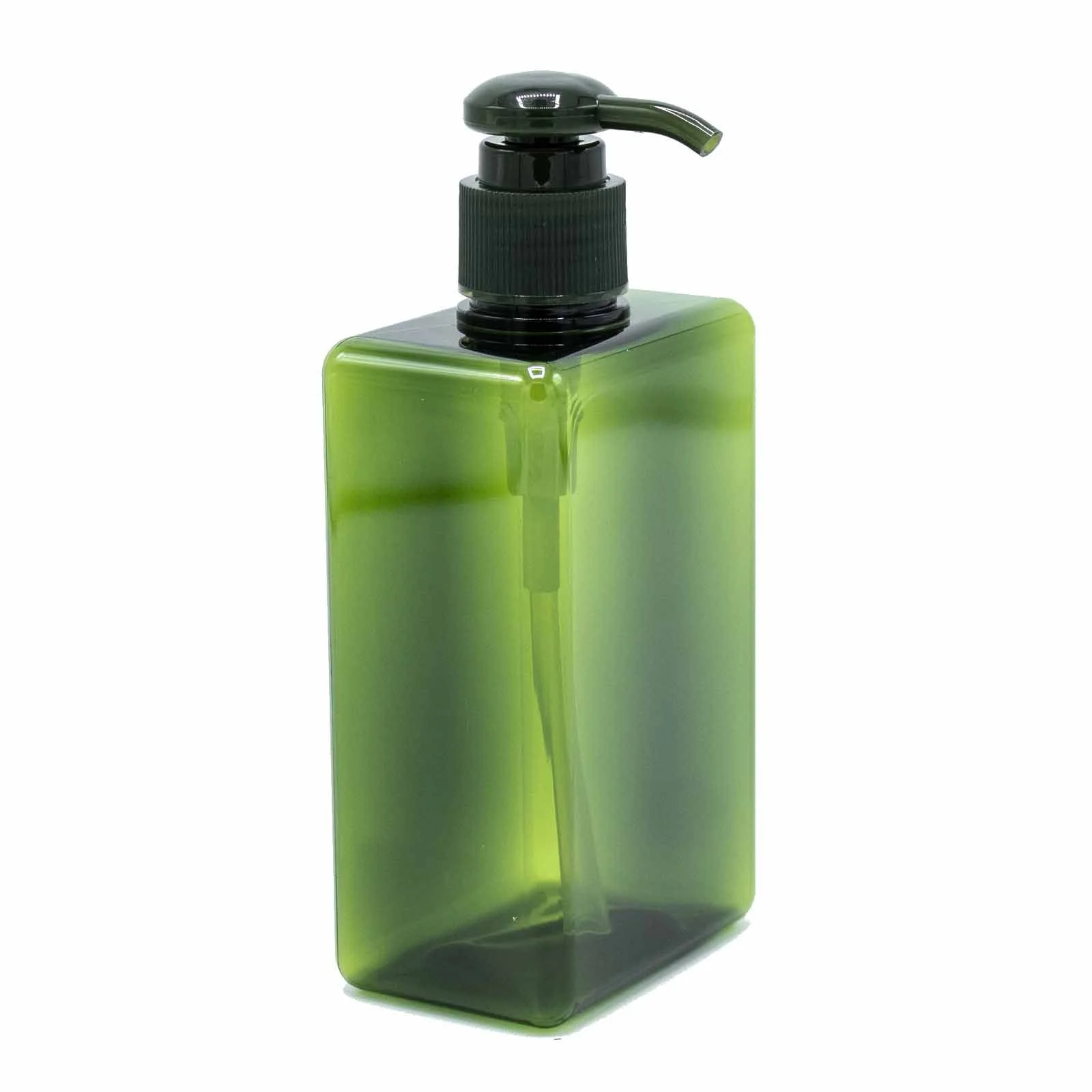 Vysoká plniteľná fľaša s pumpou – 280 ml – fotka 1