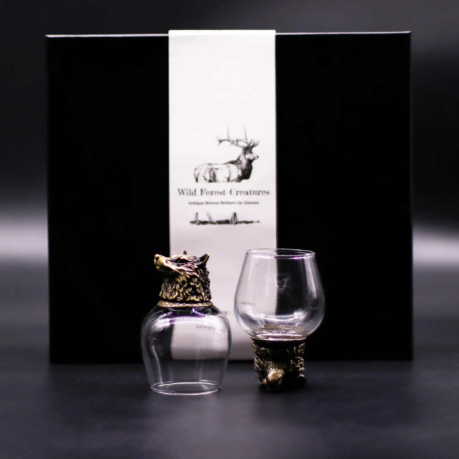 Poháre Bottom Up – 6 ks, 100 ml, lesné zvieratá – fotka 5