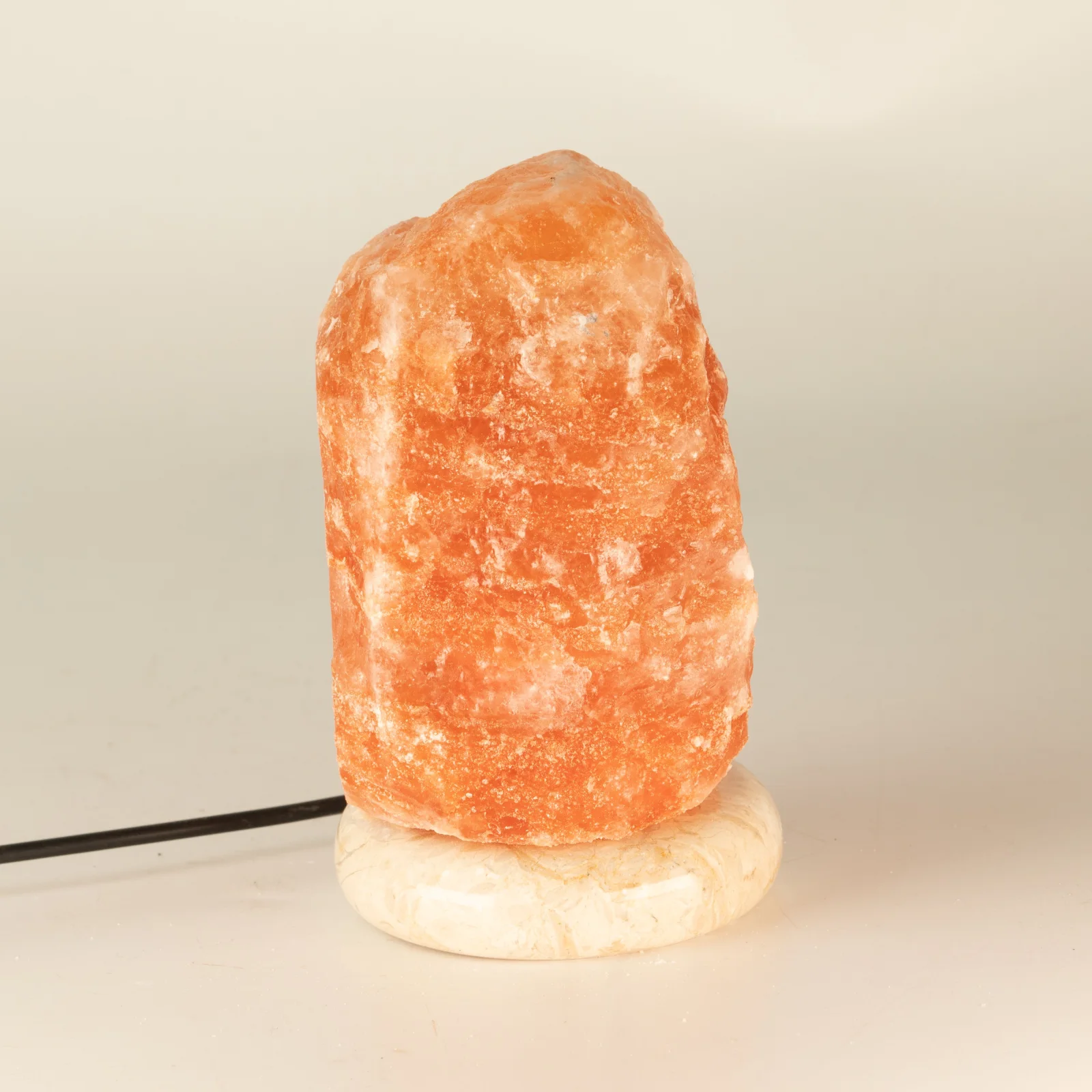 Soľná lampa USB, 11,5 cm – biele svetlo – fotka 4