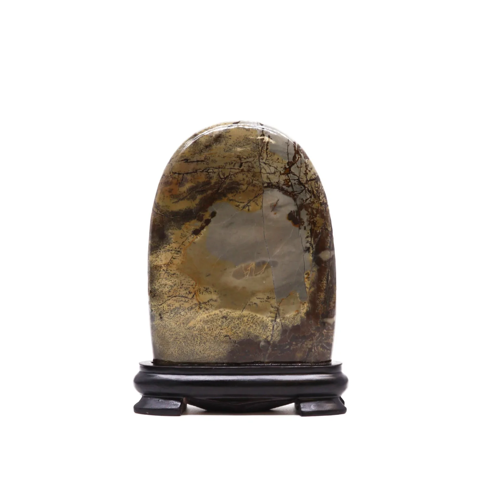Obrazový kameň Guohua – oblúk, 14,5 × 11 cm – fotka 3