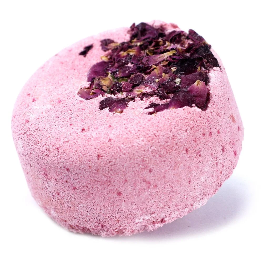 Bomba do kúpeľa Floral Fizz Romantic Rebel – levanduľa a ruža, 200 g – fotka 3