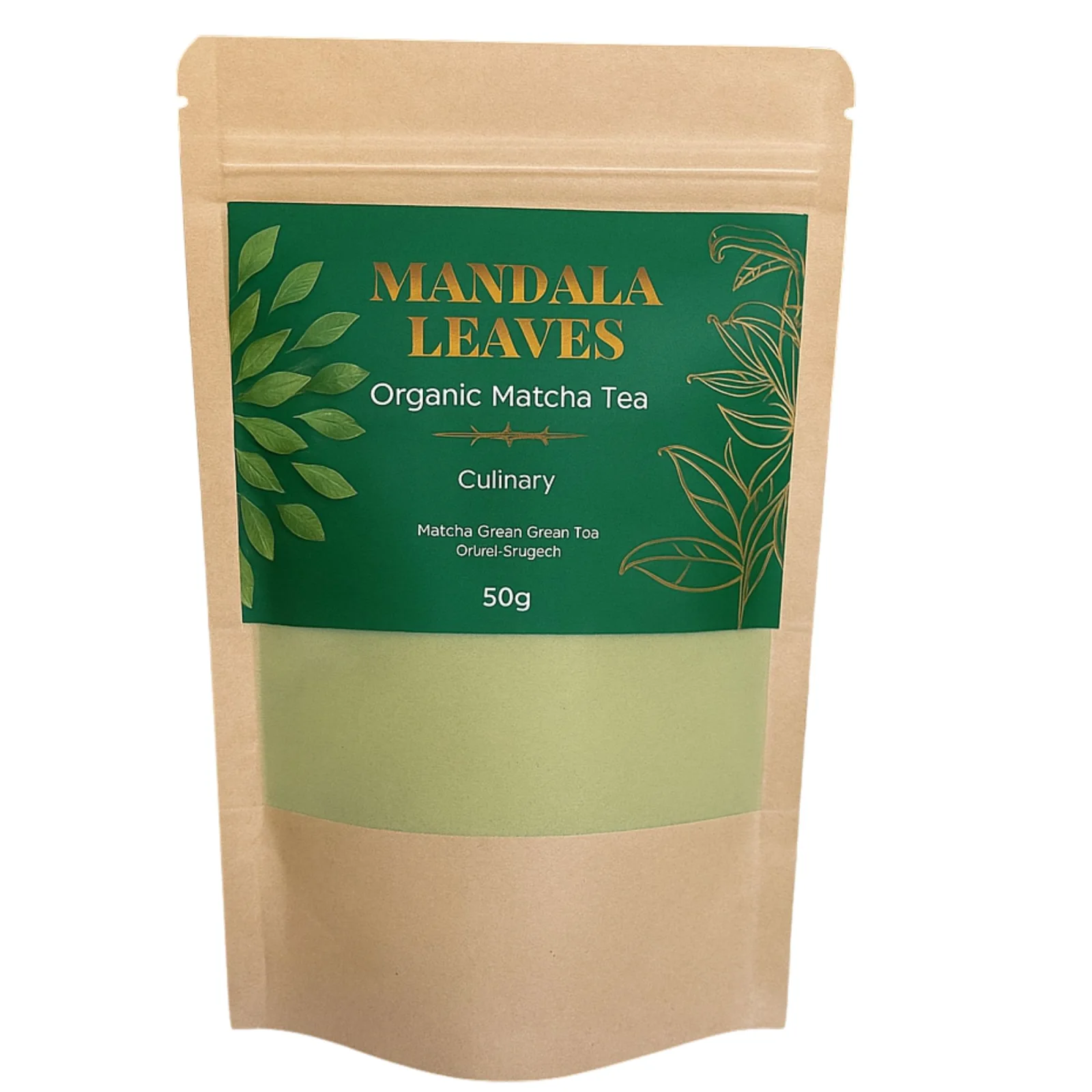 Kulinárska matcha bio – na latte a pečenie, 50 g, vrecko – fotka 4