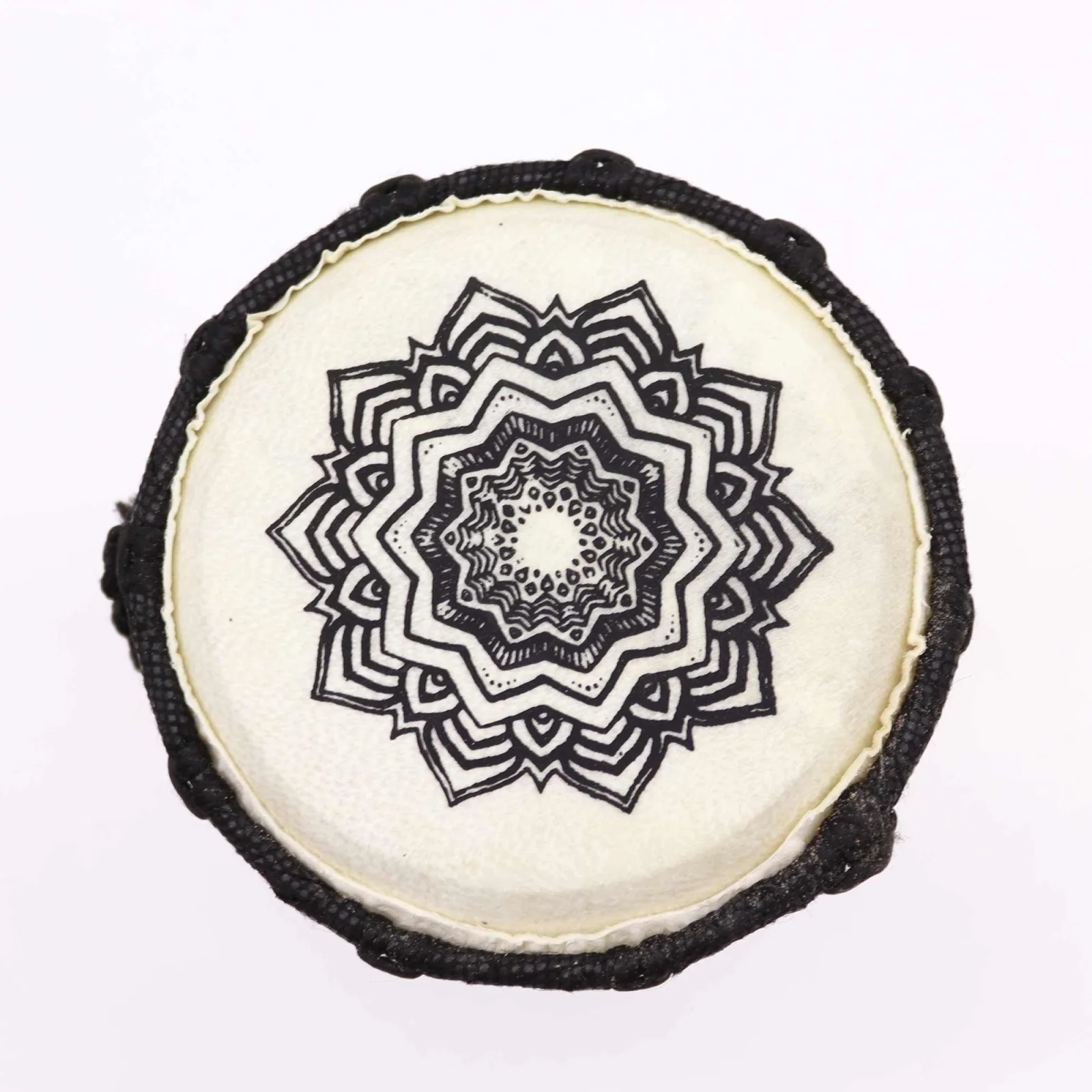 Djembe s širokým vrchom Mandala, 15 cm – fotka 2