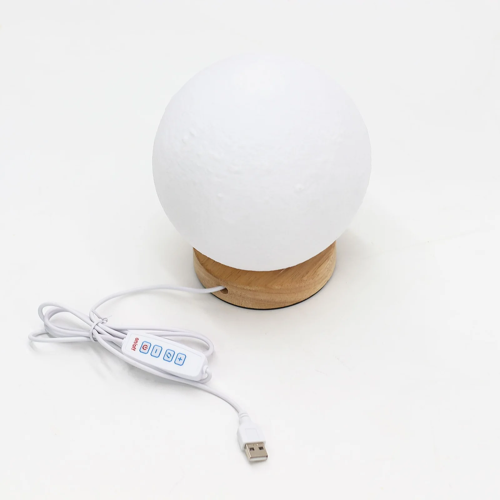 Lampa New Wave Moon – USB, 3 stupne jasu – fotka 3
