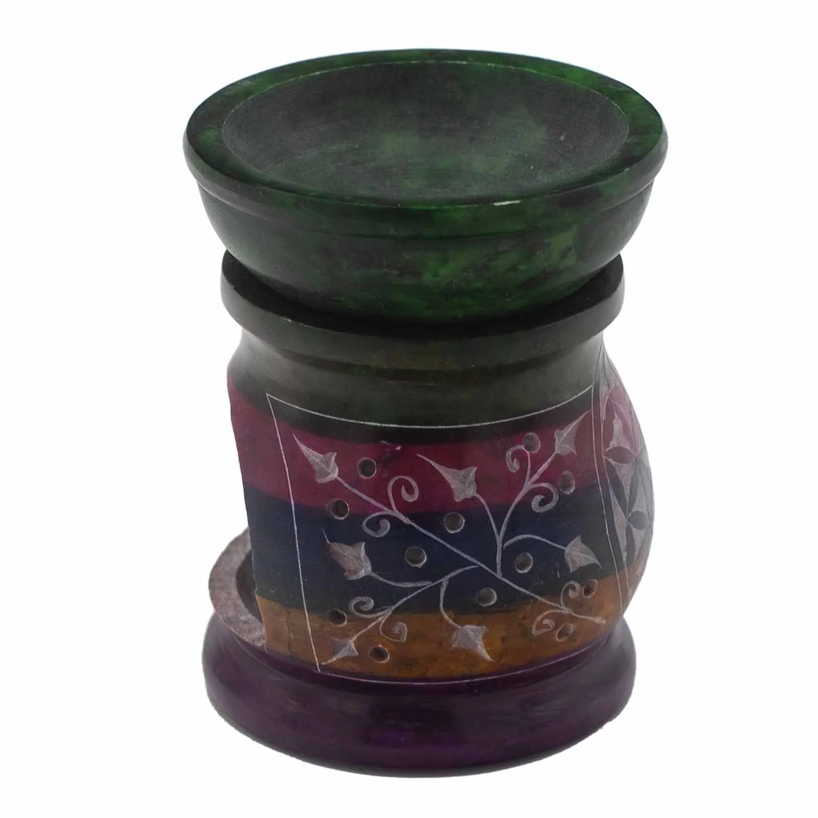 Aromalampa z mastenca – kvet života, 10 cm – fotka 2