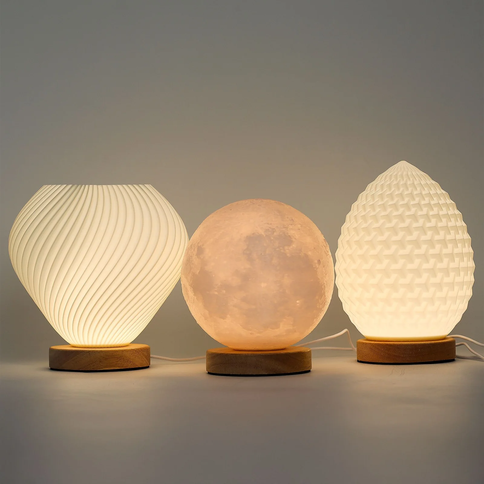 Lampa New Wave Teardrop – USB, 3 stupne jasu – fotka 5