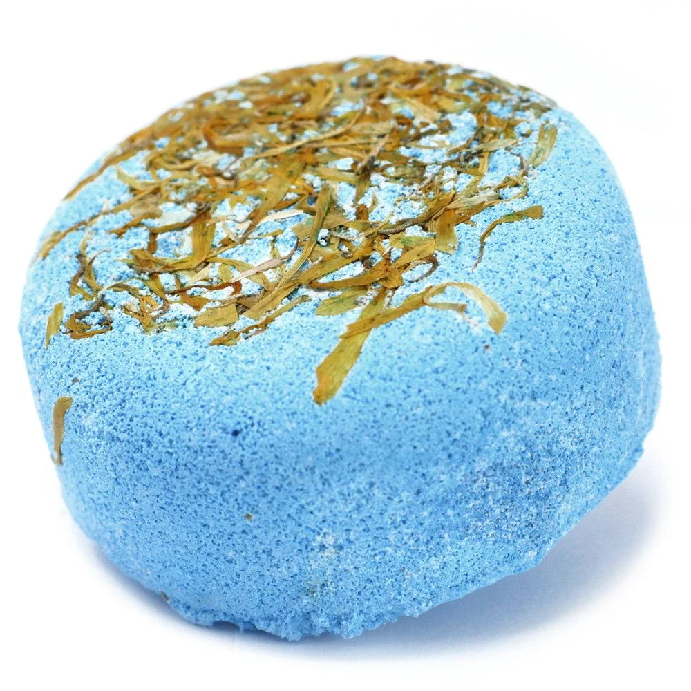 Bomba do kúpeľa Floral Fizz Dream in Blue – harmanček a šalvia, 200 g – fotka 3