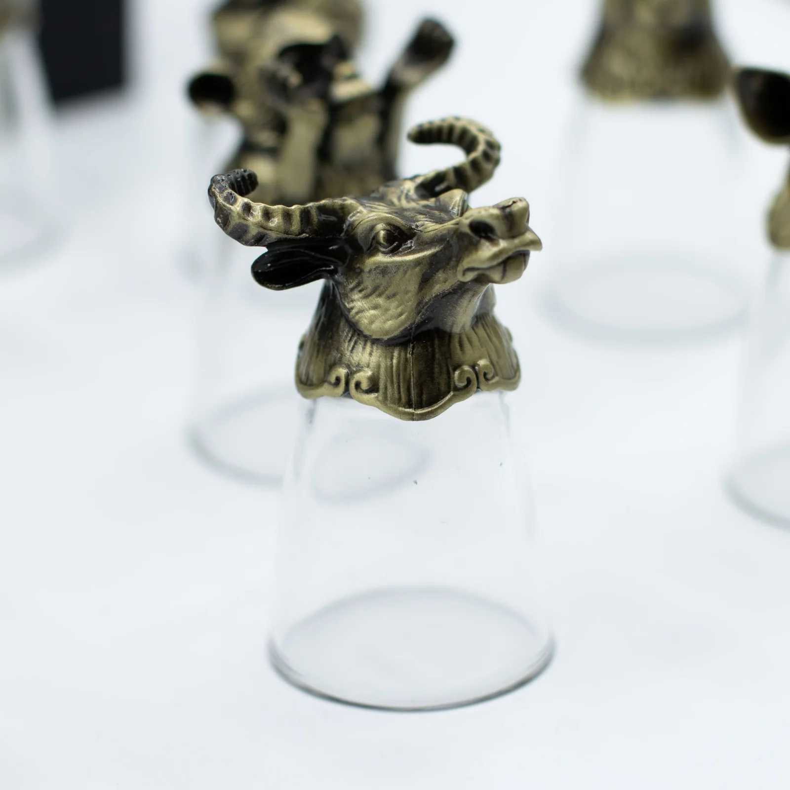 Štamperlíky Bottom Up – 12 ks, 25 ml, čínsky zverokruh – fotka 14