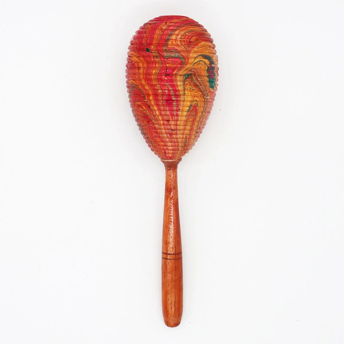 Maracas z ratanu – jednoduché, 21 cm – fotka 4