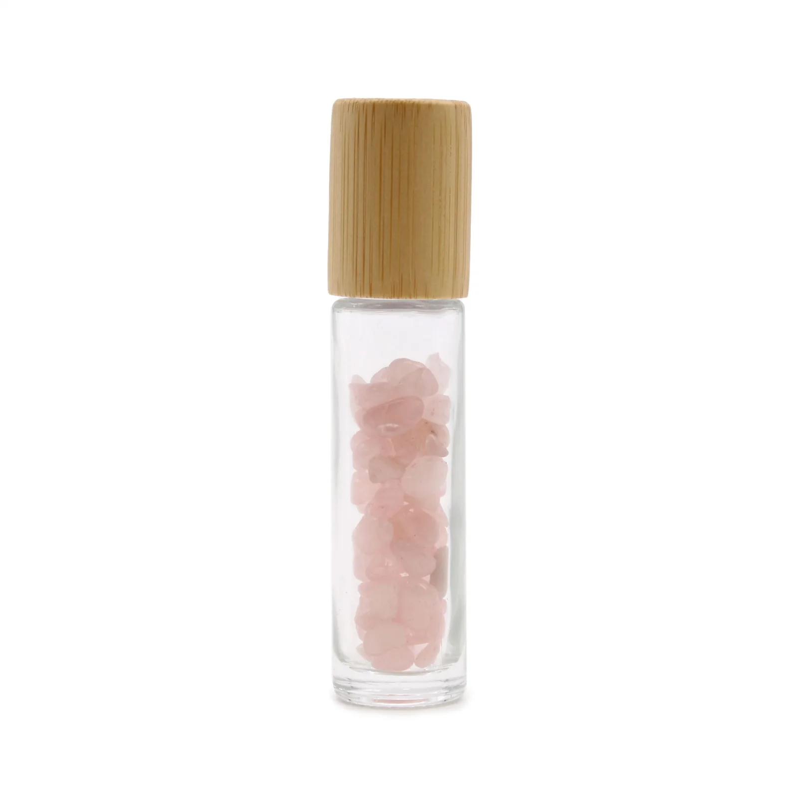 Roll-on fľaštička s ruženínom, 5 ml – drevené viečko – fotka 2