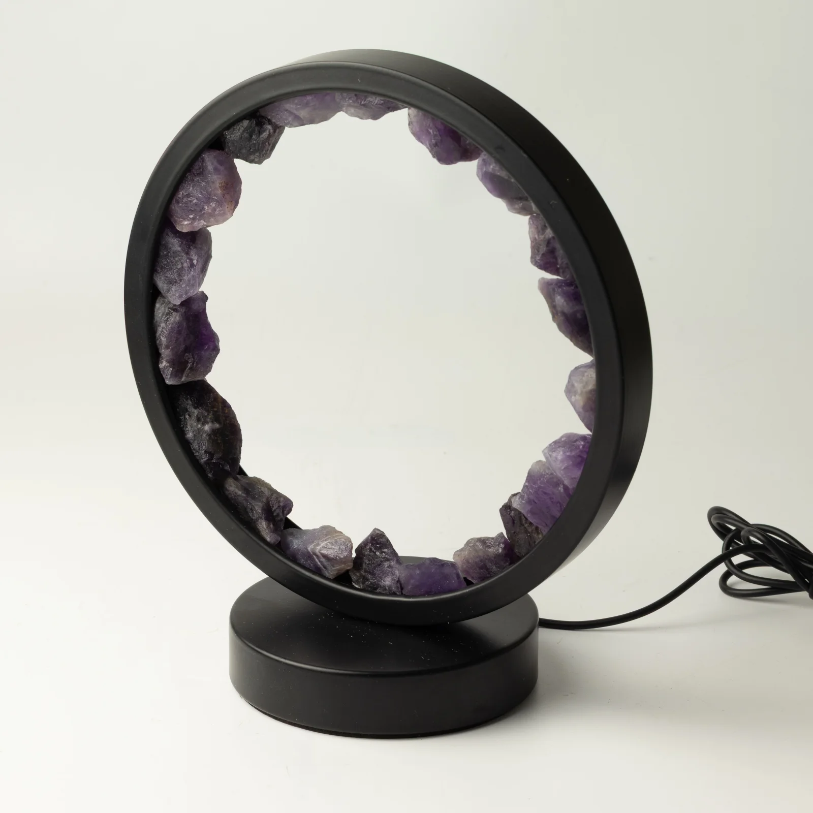 Lampa Gemstone Halo Zen Spirit – ametyst – fotka 5