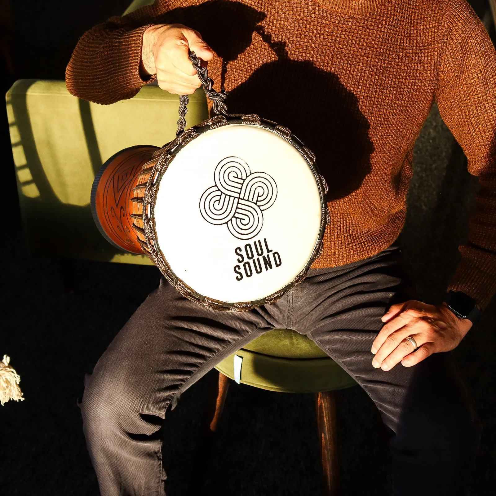 Djembe Pro Soul Sound – nižší tón, 50 cm – fotka 2