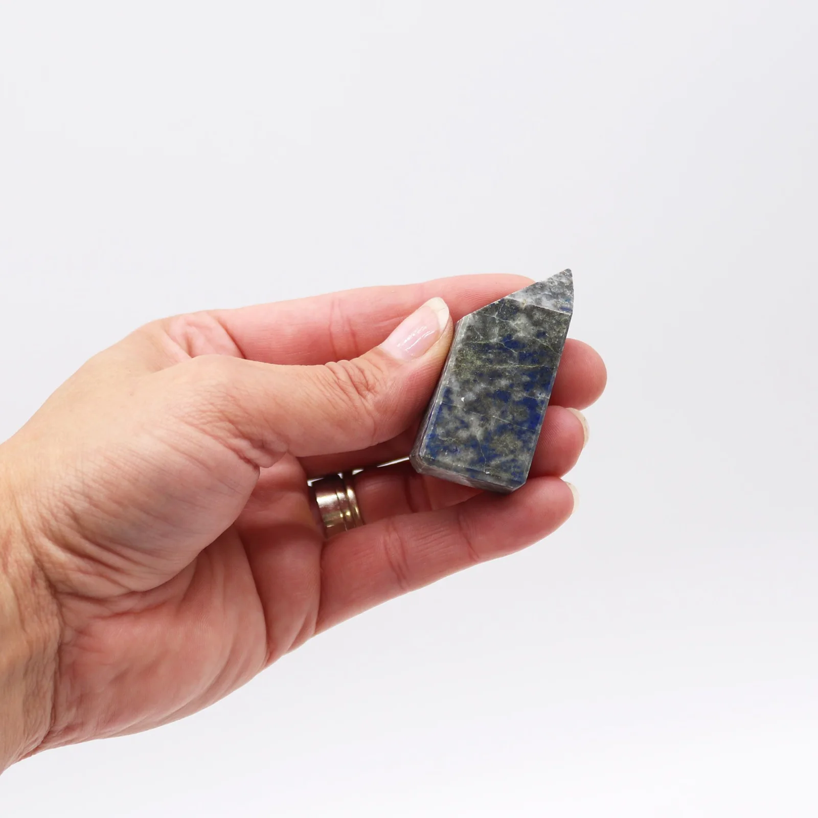 Špice z afganského lapis lazuli – balenie 500 g (cca 8 ks) – fotka 2